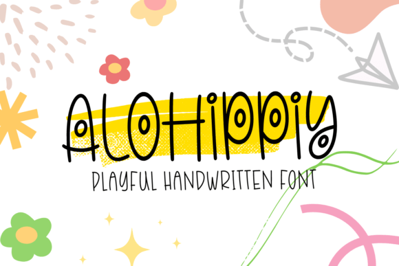Alo Hippiy: A Playful Display Font for Editorial Mood