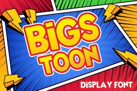 Bigs Toon: A Display Font Built for Playful Campaigns