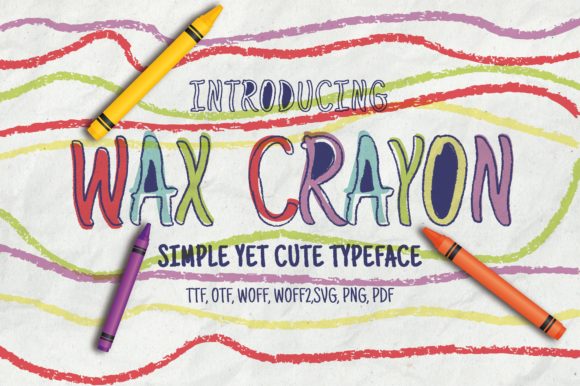 Choosing Wax Crayons Font for a Clean and Playful Online Brand