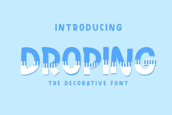Crafting a Brand Identity with Droping Font