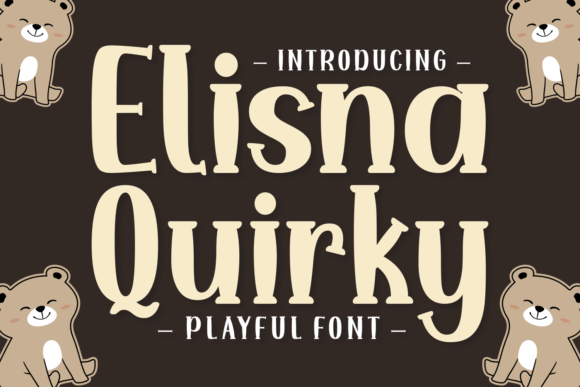 Elisna Quirky: A Display Font for Distinctive Brand Communication