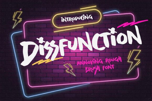 Exploring Dissfunction Font for Editorial Design