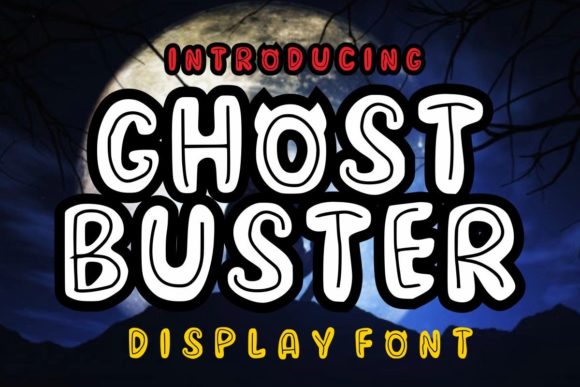 Ghost Buster: A Craft-Friendly Font with Casual Charm