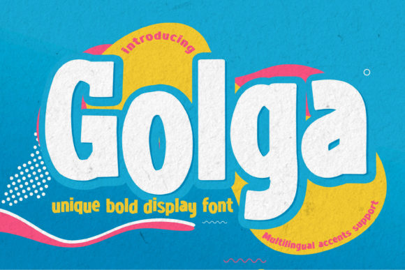 Golga: A Font for Creating Warm and Welcoming Editorial Layouts
