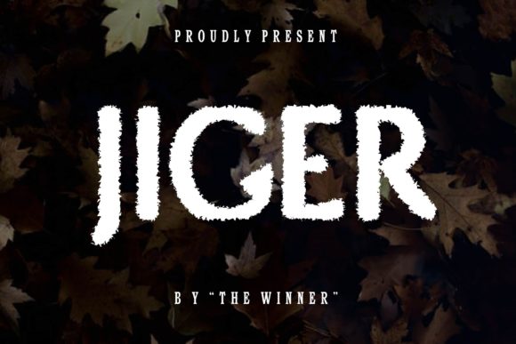 Jiger: A Modern Display Font for Web Design Excellence