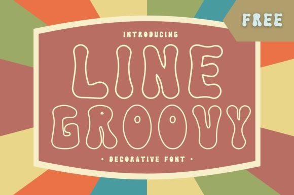 Line Groovy: A Playful Retro Font for Modern Websites