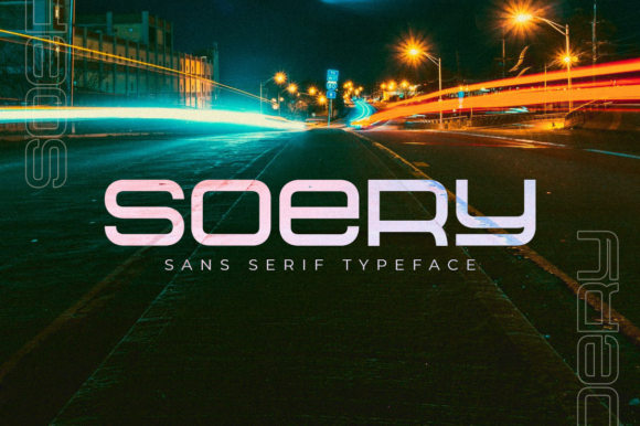 Soery: A Futuristic Font for Modern Editorial Design