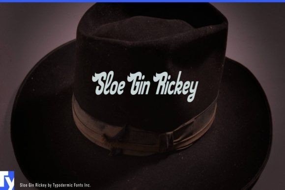 The Sloe Gin Rickey Font: A Display Typeface Built for Campaign Visibility