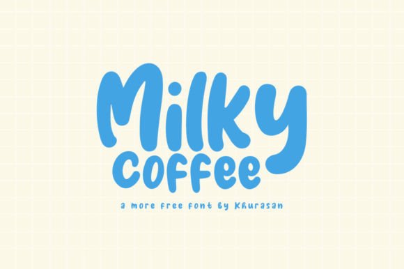 Using Milky Coffee Font for Memorable Brand Designs