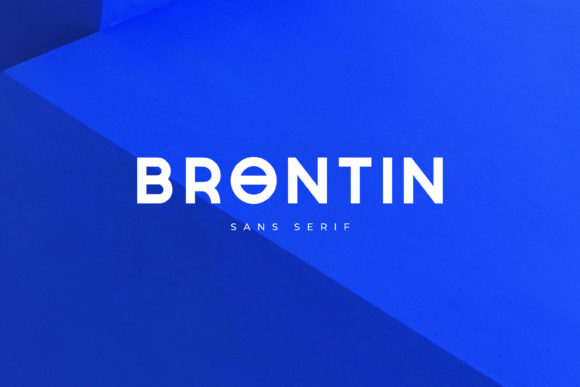 Using the Brontin Display Font in Web Design