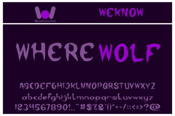 Where Wolf Typeface: A Marketer's Review of a Gothic Display Font